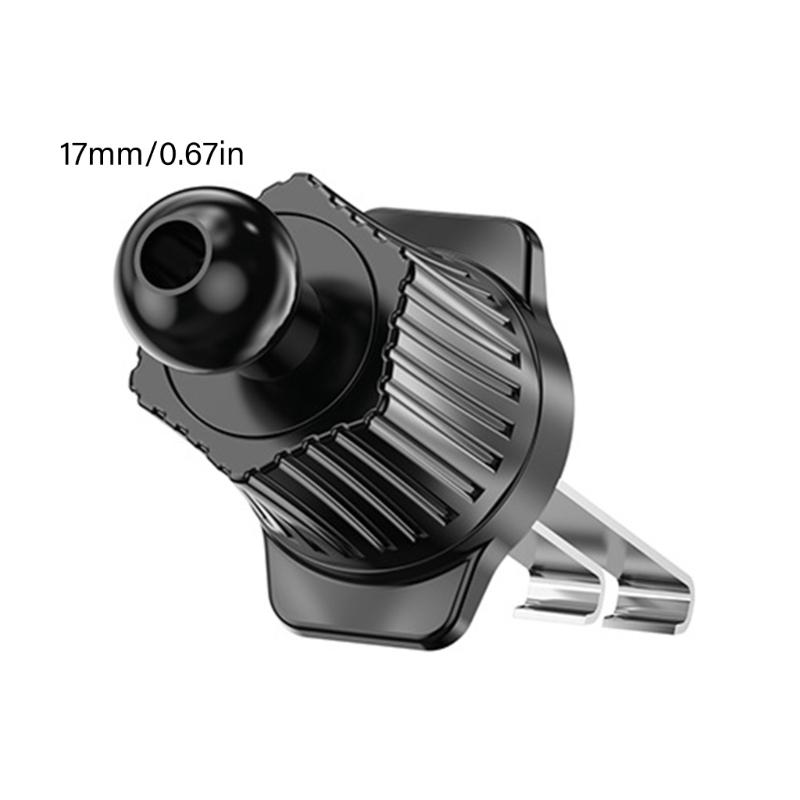 Rotatable Car Vent Clip 17mm Universal Base Suitable for Phone Holders and Wireless Chargers Not Drop Feature Quick Setups