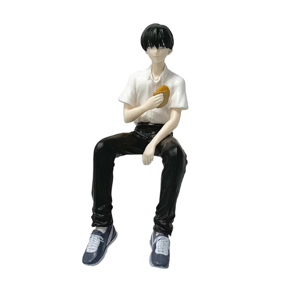 The Summer Hikaru Died Animation Hikaru & Tsujinaka Yoshiki Action Figures Miniature Figurine Hikaru ga Shinda Natsu Playthings Animation Figures