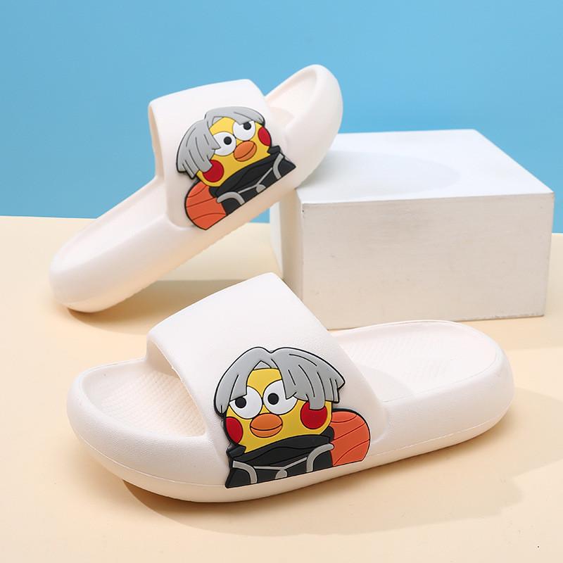 Adorable Childrens Cartoon Slippers Soft Eva Material For Ultimate Comfort Breathability And