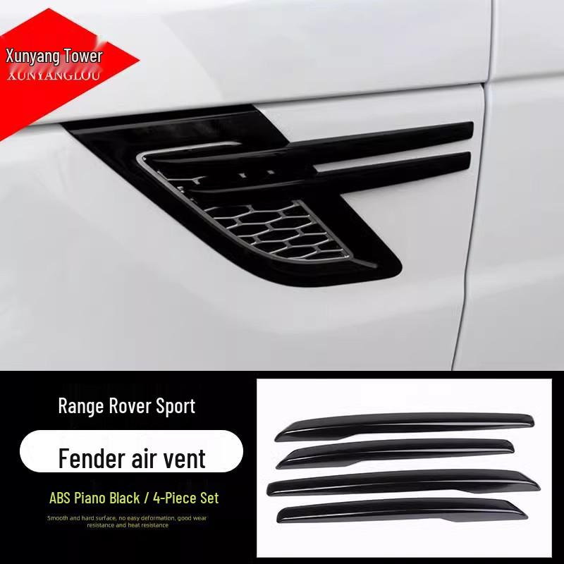 2014-2022 Range Rover Sport Achterklep Piano Zwart Sierdeel