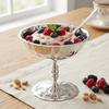 Double Layer Ice Cream Bowl Rustless Steel Snack Cup Durable Dessert Cup  Restaurant