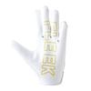 FLEEK EXTRA-FIT GLOVES 2.0 White Metallic Gold American Football Evolution