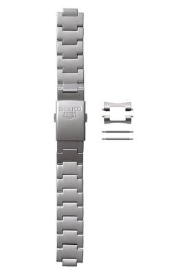 3304JZ Seiko 5 echtes Militär 18mm Metall und 2 Federstifte Set [Set-Produkt] [Seiko-Verpackung] [SNK809K1] (7S26) Gürtel] 2-teilig [Reimportiertes Produkt]