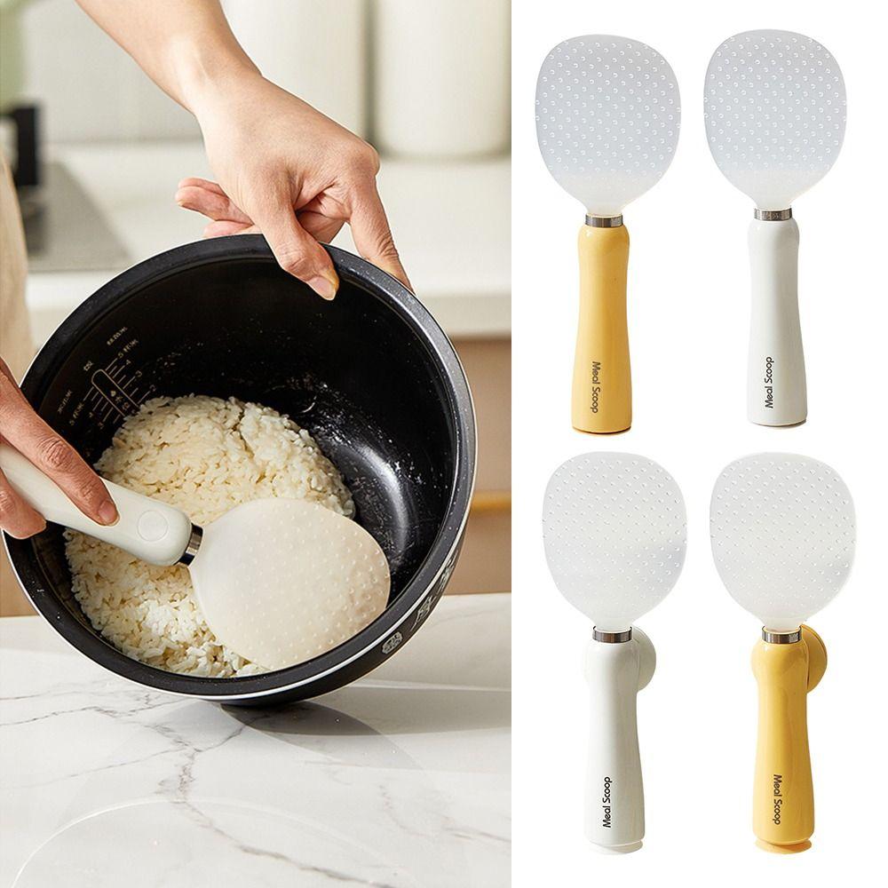 Thickened Standing Rice Spoon Durable Rice Shovel Creative Canteen Serving spoon Kitchen Tools