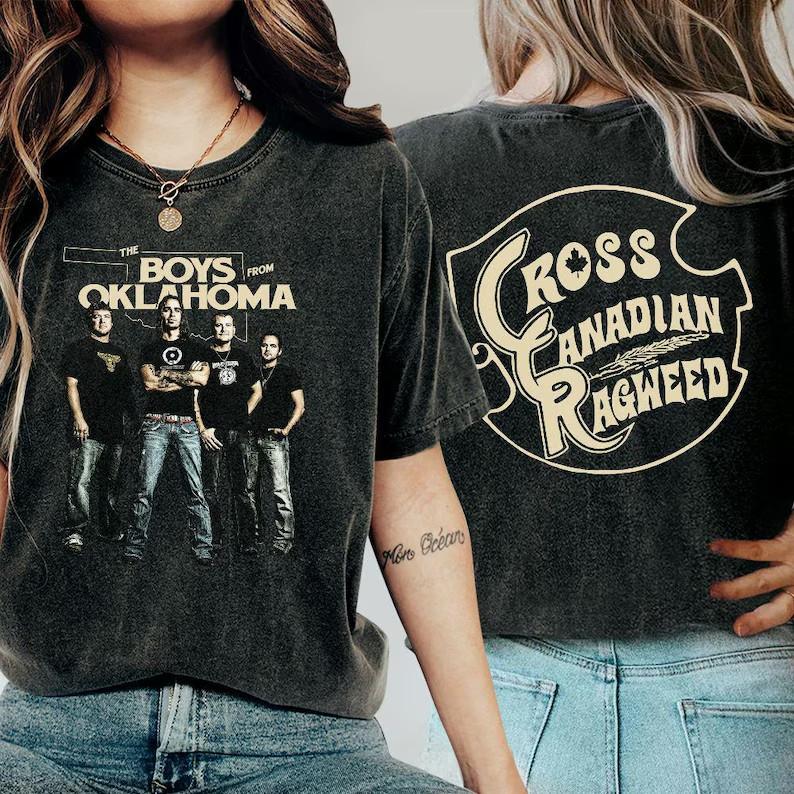26 Cross Canadian Ragweed Vintage Shirt Ragweed Concert 2025 Shirt Unisex T-Shirt XXL