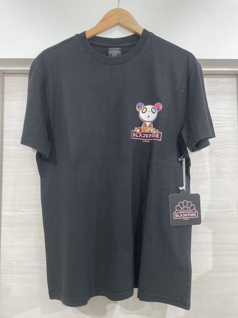 [USED] Takashi Murakami X BLACKPINK Collaboration T-shirt SIGNATURE Black M