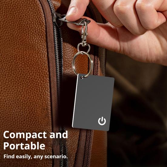 Akumulatorowa Karta Lokalizatora Portfela Ładowanie Bezprzewodowe Wodoodporność IP68 Ultracienka GPS Przedmiot