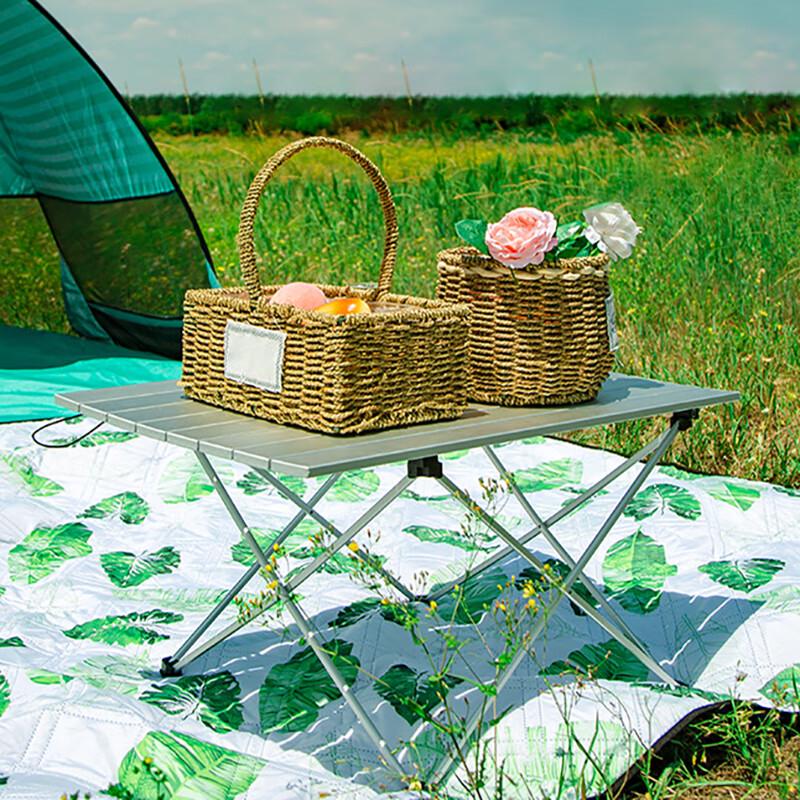 Tri-polar Outdoor Aluminum Folding Camping Table