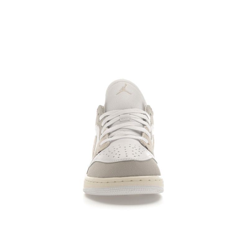 Air Jordan 1 Low SE Craft FB9139-002 Big Kids' Leather Low-Top Shoes