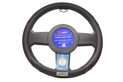 Sparcocorsa Sparcocorsa Steering Cover S Size Black SPARCO-CORSA SPC1113BKJ_S