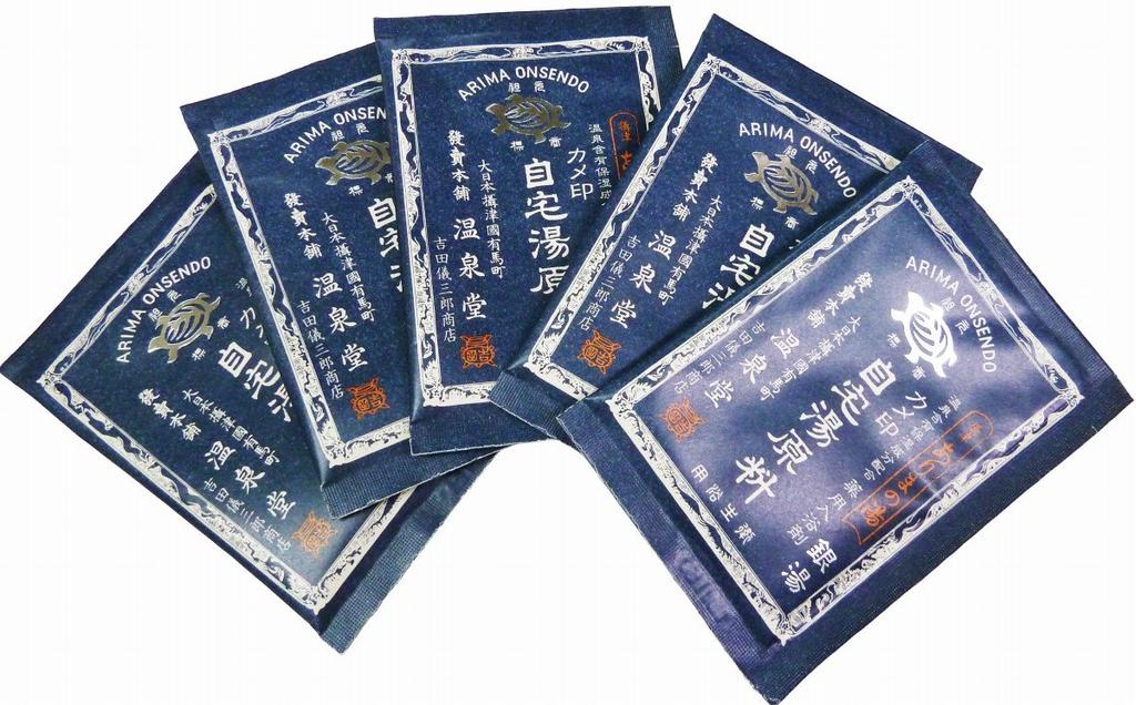 Kame Brand No Yu Home Bath Ingredients 5 Packets Settsu-Arima [Ginyu]
