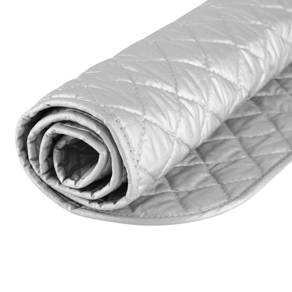 1Pc Portable Foldable Cotton Ironing Mat Silver Laundry Pad Home Use  (48 * 85cm)