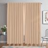 Solid Color Windowpane Drape for Space 2 Panel Kitchen Drapes Divider Household Interior Drapes Halloween Ornament Covers Livingroom