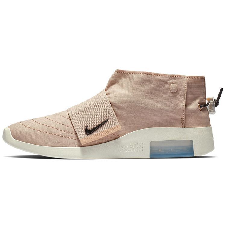 

Кроссовки унисекс Nike Air Fear of God Moc Particle бежевые, кремово-черные, AT8086-200