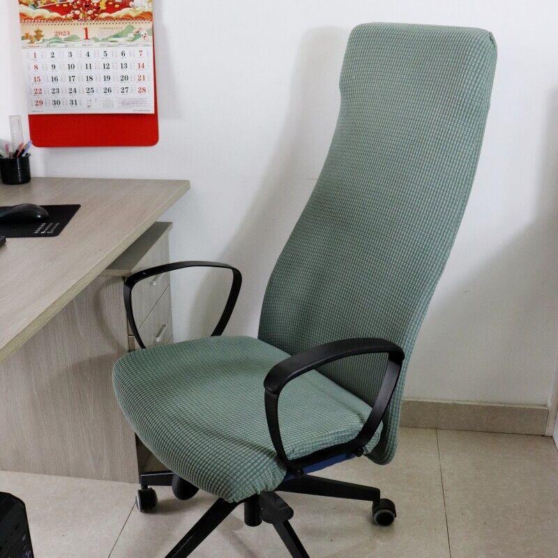 Stretch Computer Chair Cover Home Office Chair Cover Dustproof Swivel Chair Cover Slipcover Armchair Protector Gaming Chair Case