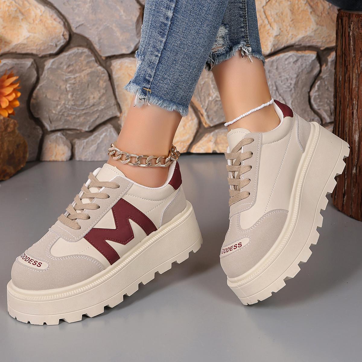 

Brand Design New Women Casual Shoes Height Increasing Sport Wedge Shoes Air Cushion Comfortable Sneakers De Mujer I34 37