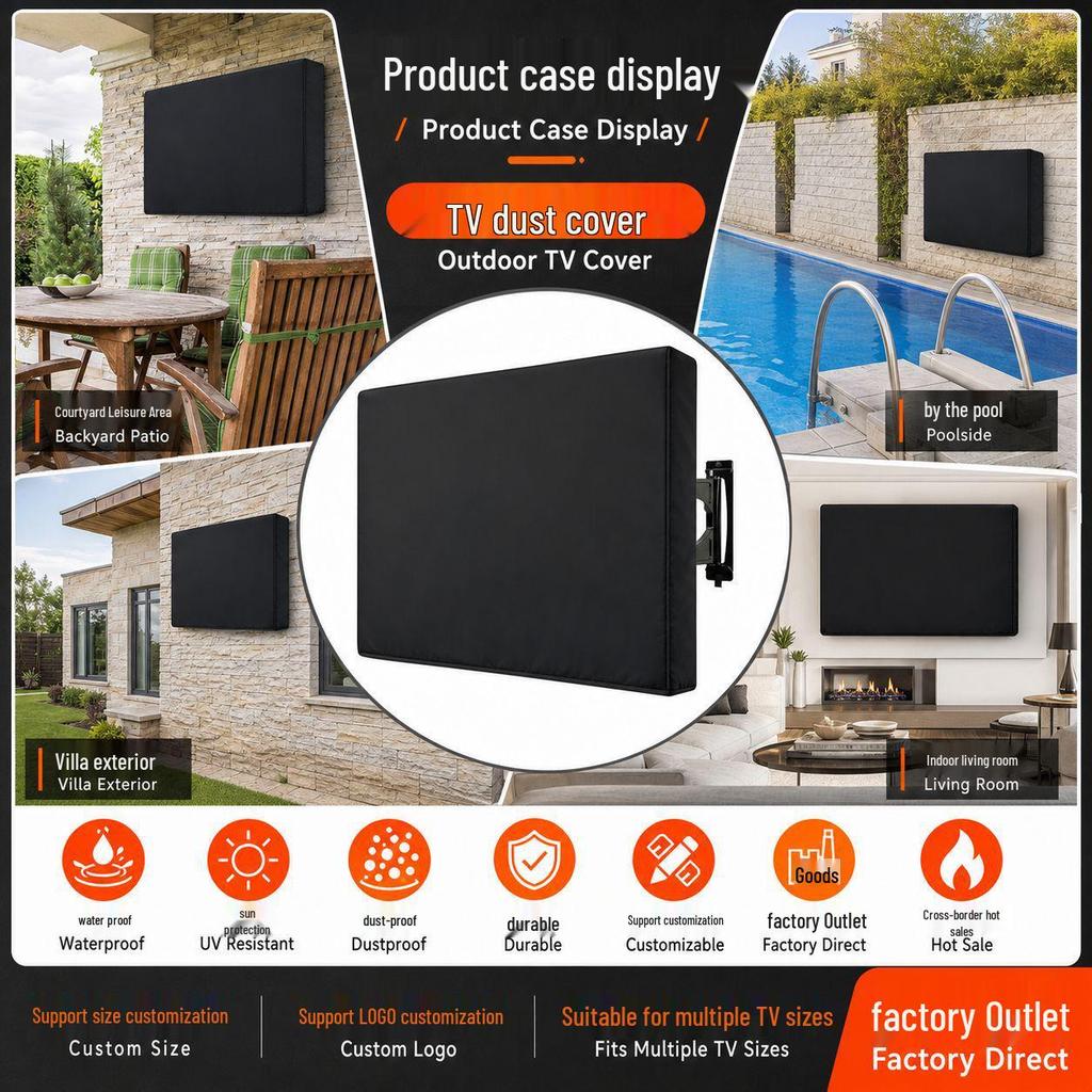 Indoor/Outdoor Wall-Mounted AC & TV Dust Cover