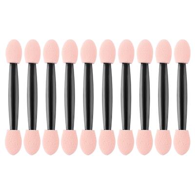 10pcs Portable Eye Shadow Powder Brushes Sponge Eyeshadow Applicator (75mm)
