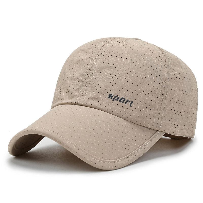 Hat men's and women's light and fast-drying punching cap Outdoor sun protection Sun hat Casual fishing cap Baseball cap