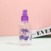 Clear Printed Cosmetic Spray Bottle (50/75/100ml) - Portable, Colorful, Press-Style, Plastic Beauty Tool