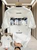 2026 Summer New Style American Streetwear Loose Unisex Tshirt Pure Soft And Breathable Material Suitable For Daily Wear