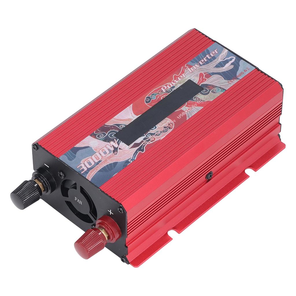 Reiner Sinuswellen-Wechselrichter DC 12V zu AC 110V Multifunktionaler Strom-Batterie-Wandler für Elektrisch