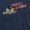 Mighty Mouse Unisex Adult Mighty Retro Bluza