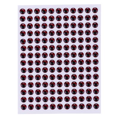 3D Fishing Lure Eyes Diameter 3mm 4mm 5mm 6mm 8mm  Simulation Fly Fishing Lure Minnow Bait Artificial DIY Eye Fishing Tackle