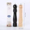 1pc Black Pepper Mill Dutch Wood Manual Pepper Grinding Seasoning Bottle Creative Pepper Grinder Pepper Mill Mortar and Pestle