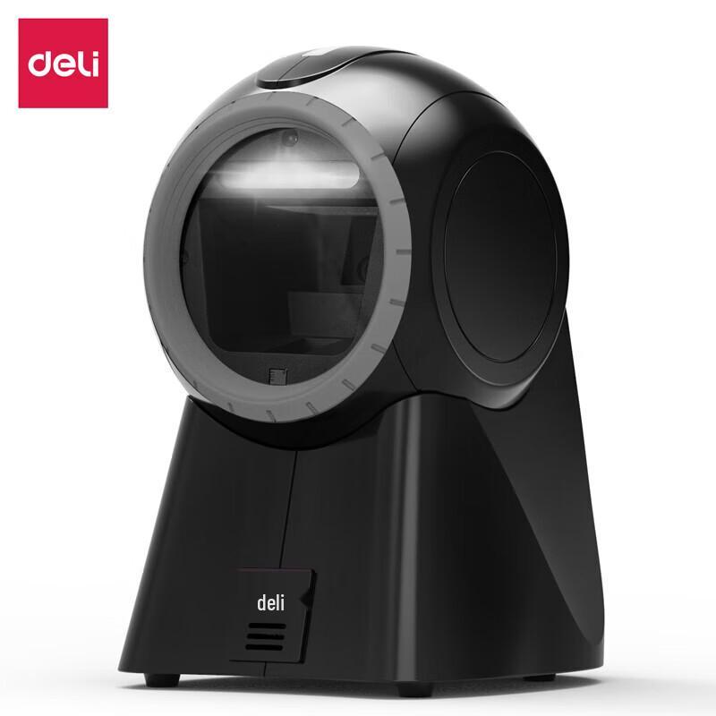 Deli Wired 1D 2D High-Precision Barcode Scanner
