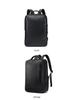 Men's Luxury Cowhide Business Laptop Backpack, 15.6", for Work and Travel