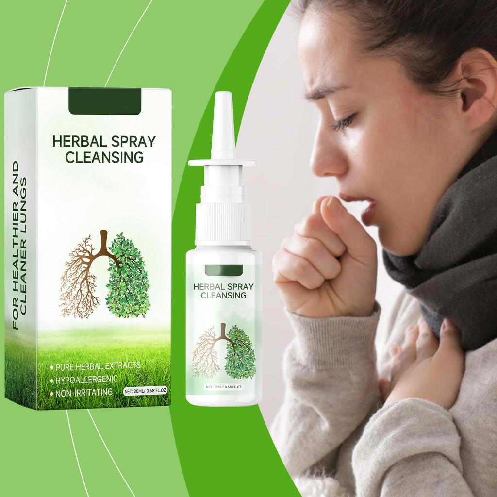 Herbal Spray Relieves Nasal Discomfort Congestion Nasal Cleaning Nasal Spray 20ml