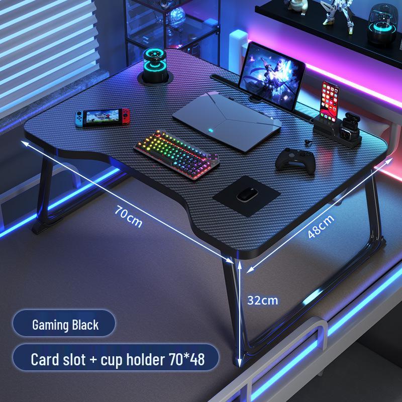 E-sports Carbon Fiber Bedside Study Table for Dorm/Bedroom