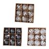 9pcs Plastic Christmas Balls Ornament Pendant Ball Tree Decor Indoor New Year