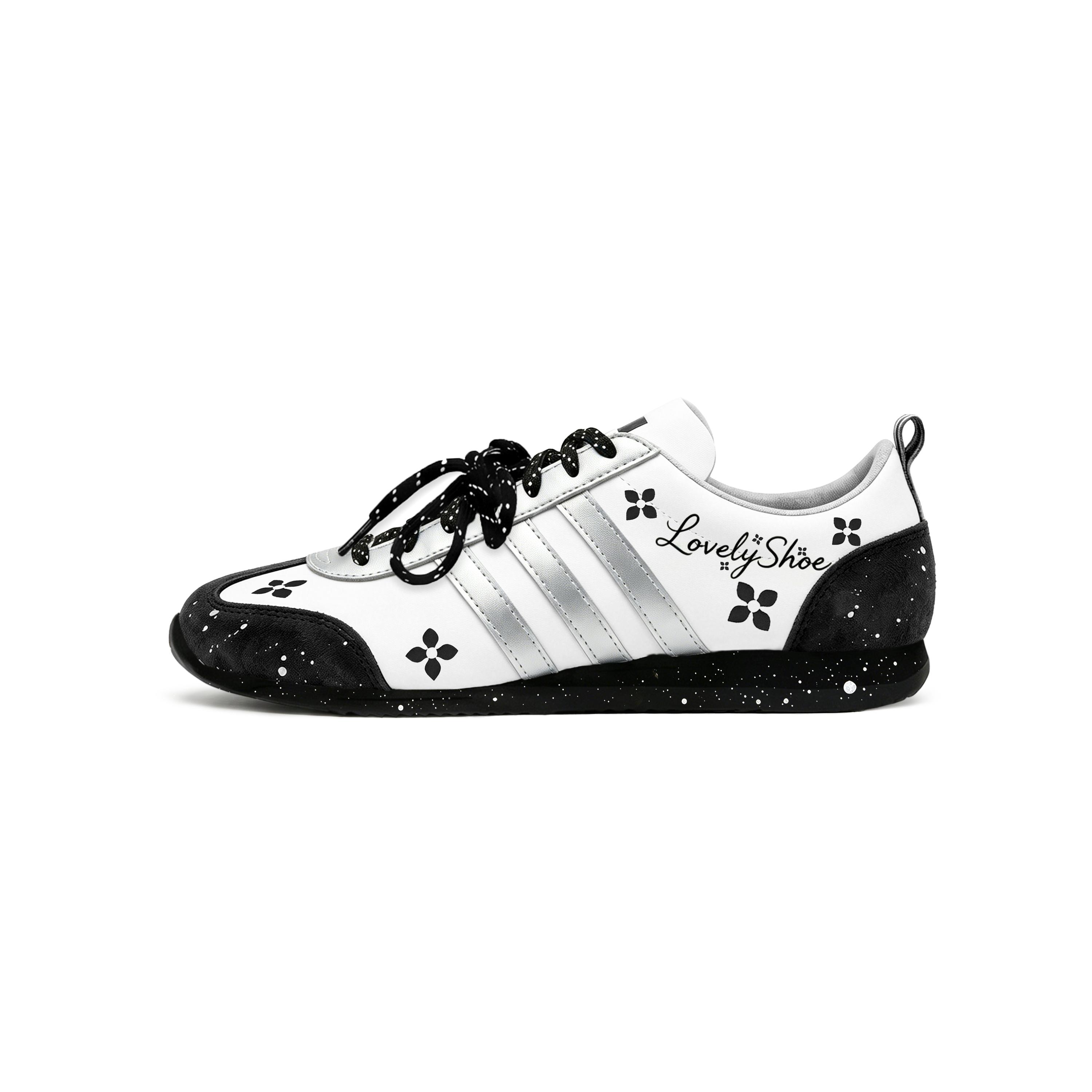 

Adidas VS JOG 2.0 Lightweight Breathable Low top German Army Trainers Unisex Black 3.0 JR4653(Team2163-) 36⅔