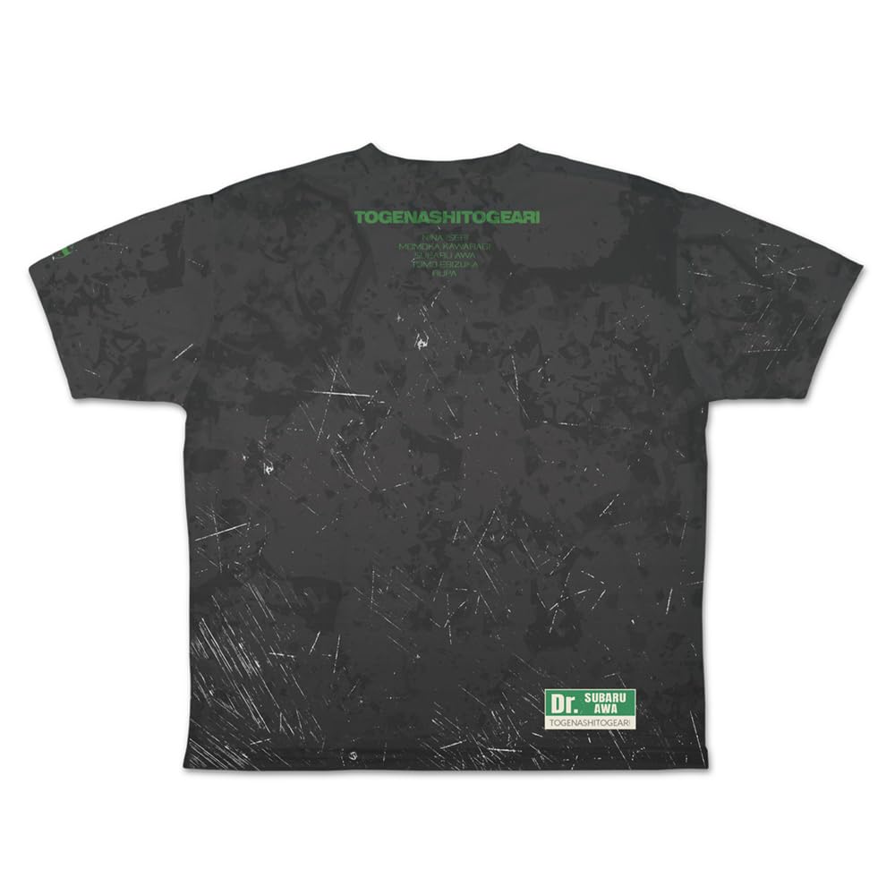 2D Cospa Girls Band Cry Original Illustration Yasuwa Subaru Full Graphic L Size [Official] Double-Sided T-Shirt A-Photo Ver.