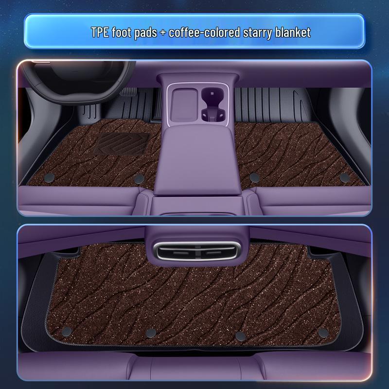 Leapmotor C10 TPE2026 Floor Mats - Complete Set for New Car Interior