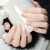 Wearing Armor Cat Eye Nail Tablets Skin Color Almond Nail High-end Neutral Packaging