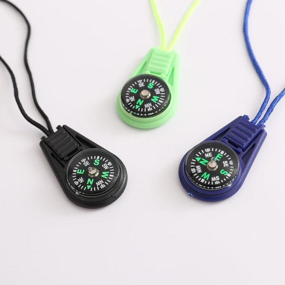 Keepsake Pocket Compass Waterproof Lanyard Compass Buckle Compass Hiking Compass Outdoor