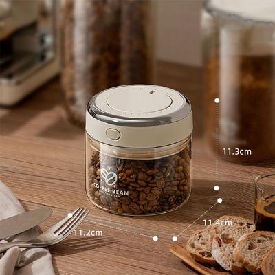 Large Capacity Coffee Sealed Tank Wake-up Beans Bean Storage Container Vacuum Coffee Storage Tank Storage Tool