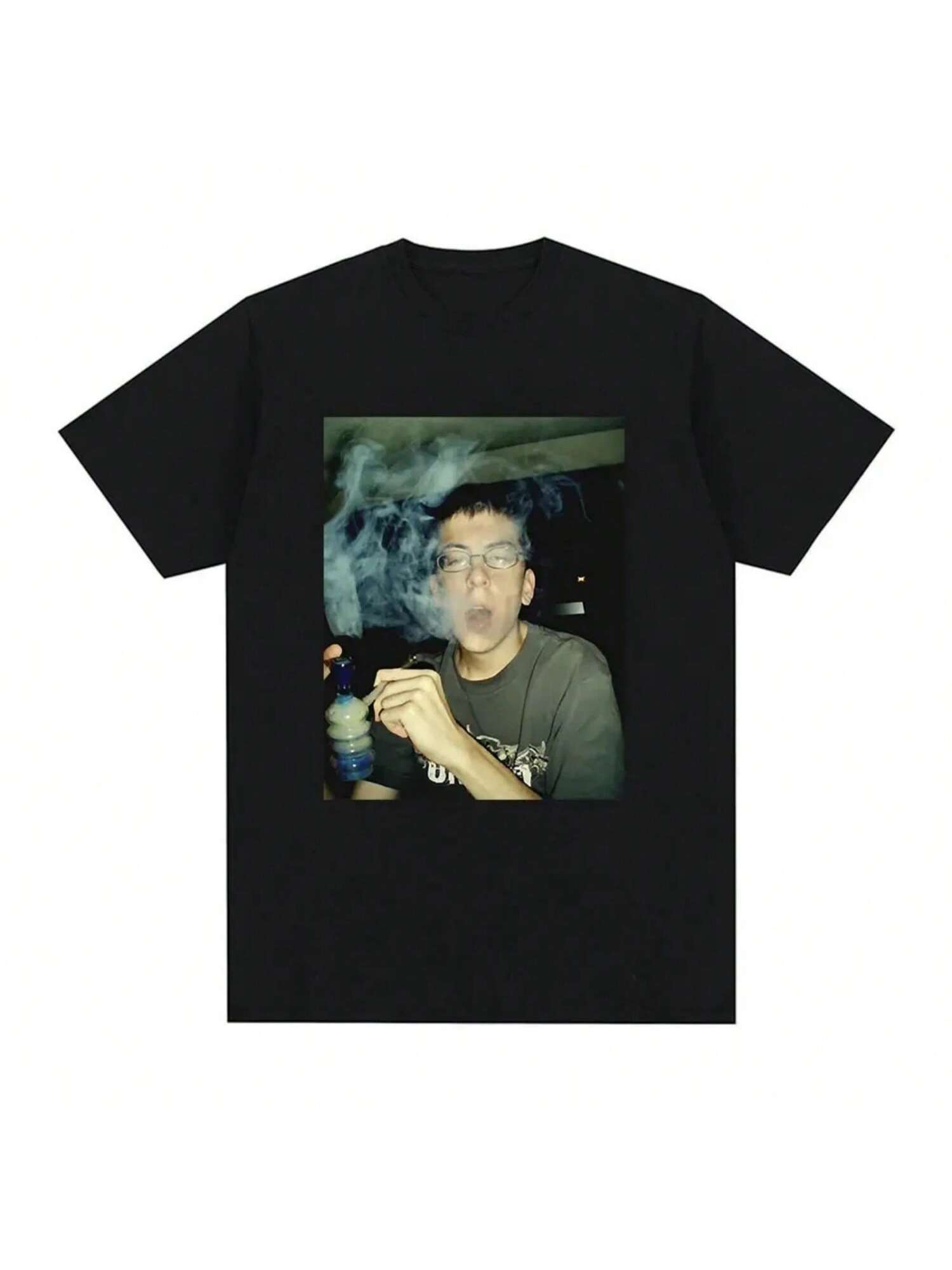 Mclovin Smoking Superbads T Shirts unisex Wounisex Clothing Fashion Hip Hop T-Shirt Casual Short Sleeve T-Shirts S