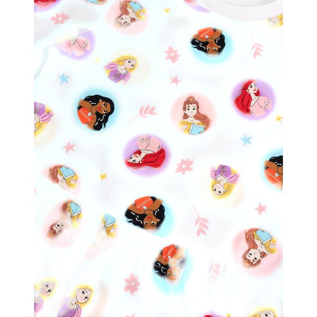 Disney Princess Girls Long-Sleeved Long Pyjama Set (Pack of 2)