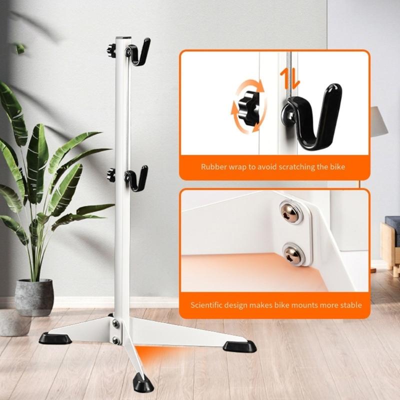 Convenient Repairing Bicycles Stand Bike Display Stand Garage Bike Holder for Convenient Repairing, Parking, and Washing