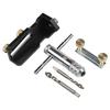 Adjustable Stop Aluminum Profile Drill Guide with Positioning Jig for Accurate Hole Punching On Various Profile Sizes