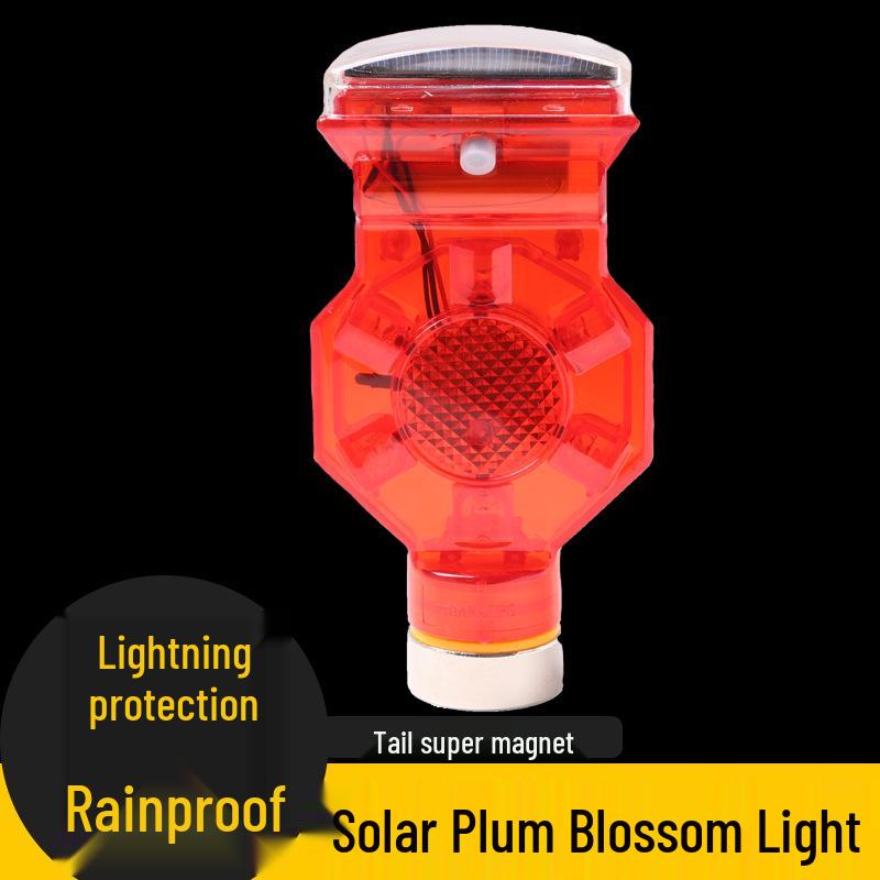 Solar-Powered Light-Control Strobe: Roadblock, Engineering, Airport Signal & Safety Warning Light