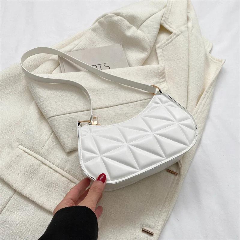 

Black PU Leather Shoulder Bag Retro Solid Color Casual Female Hobos Handbags Women s Fashion Handbags Shopper Clutch Purse белый