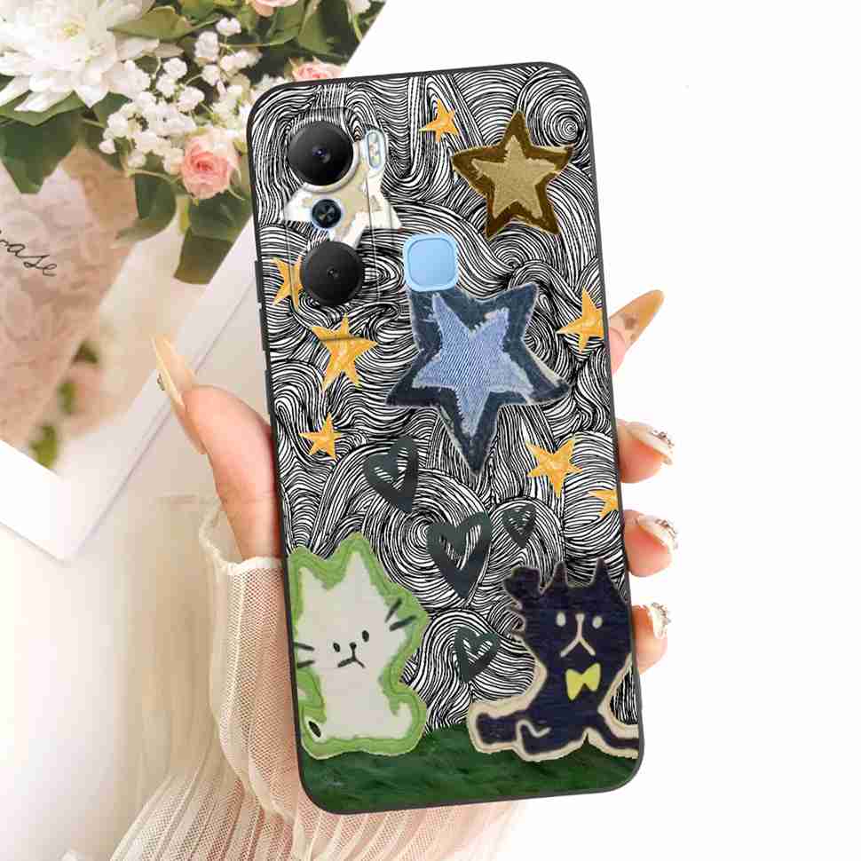 For Infinix Hot 12 Pro X668C Case Popular Painting Silicone Back Cover For Infinix Hot 12Pro 12 PRO 6.6" Phone Shell Bumper