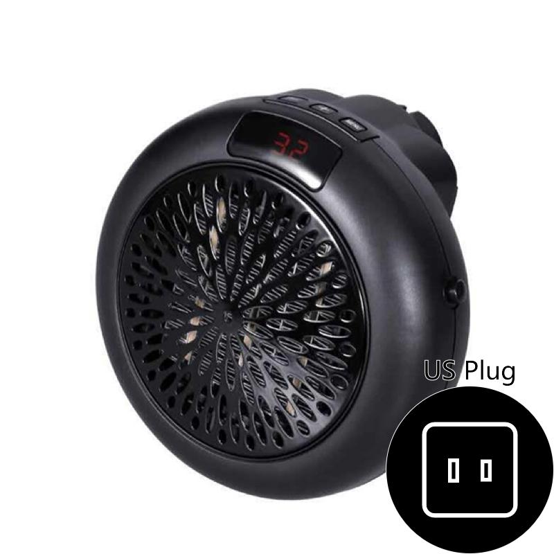 Portable 220v Mini Space Heater Wall-mounted Adjustable Constant Temperature Room Air Heater Timer Set Home Air Heater