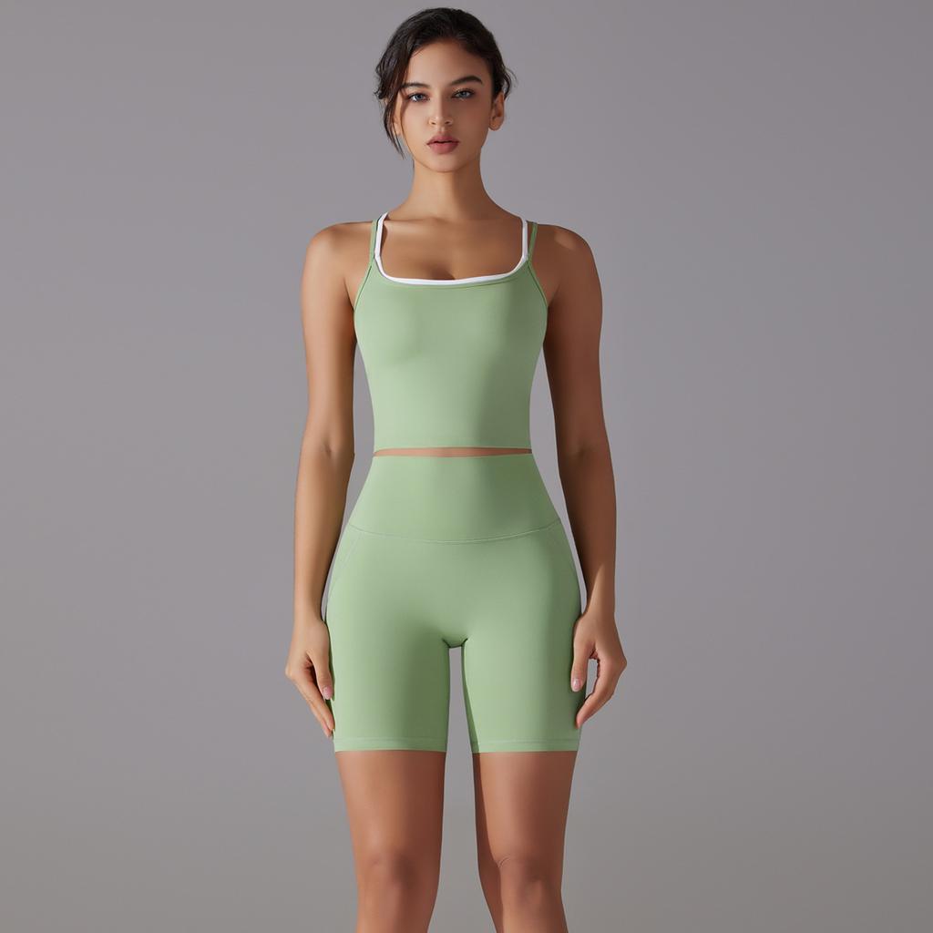 No Trace Back Underwear, High Waist, Hip Lifting, Skin Friendly, No Awkward Lines, Sports Shorts, Running, Fitness, Yoga Set