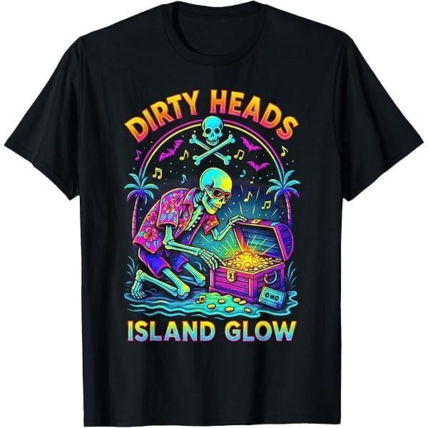 Dirty Heads Band Retro Beach Art T-shirt S to 5XL NZ801 S разноцветный